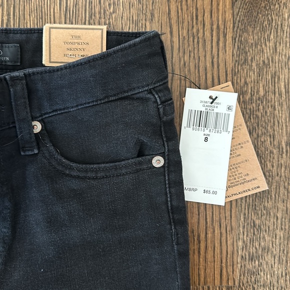 ❌SOLD❌RALPH LAUREN POLO The Tompkins High Rise Skinny Jeans - Picture 4 of 7